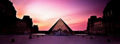 Louvre Palace And The Pyramid Fb Cover Facebook Covers